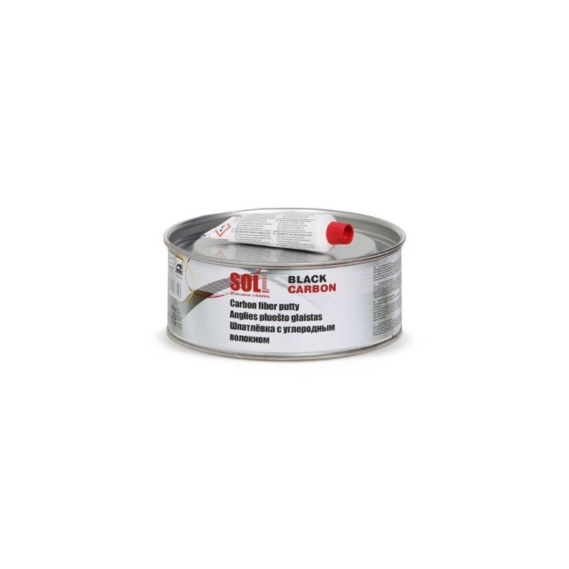 Anglies pluošto glaistas SOLL CARBON BLACK 1 Kg