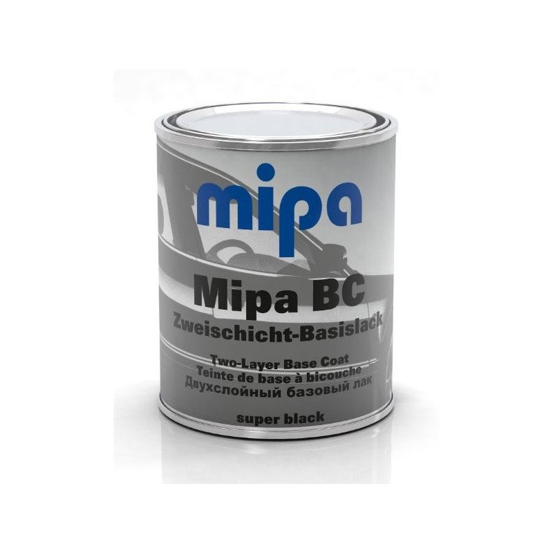 MIPA BC juodi baziniai dažai 1L