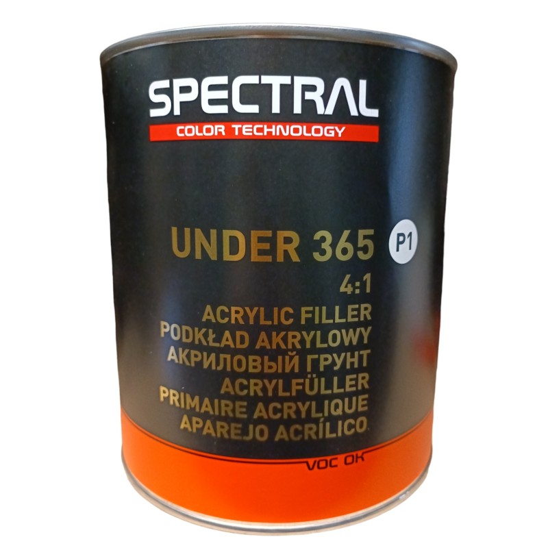 SPECTRAL Gruntas UNDER 365 4:1 (baltas) 2,8L + kietiklis H 6525