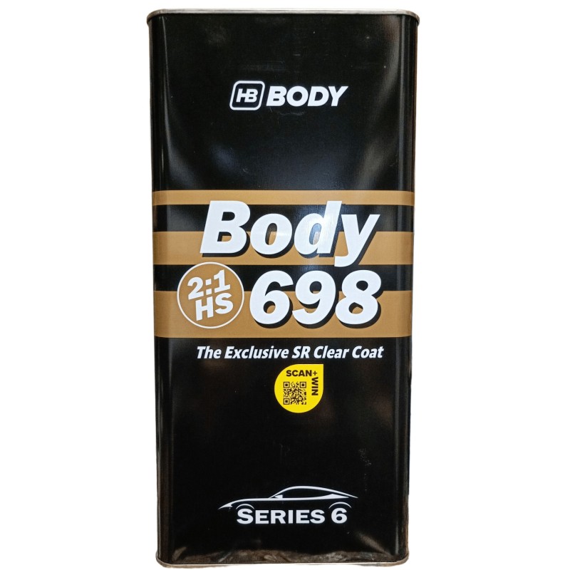 Lakas BODY 698 5L + Kietiklis H753 2,5L