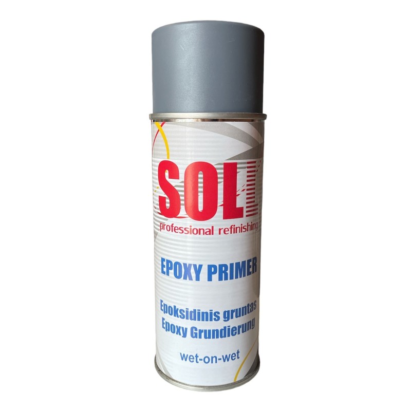 SOLL Epoksidinis aerozolinis gruntas (pilkas) 0,5L
