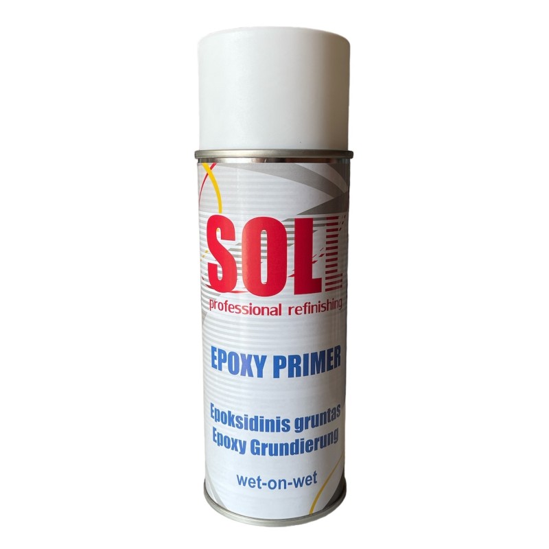 SOLL Epoksidinis aerozolinis gruntas (baltas) 0,5L