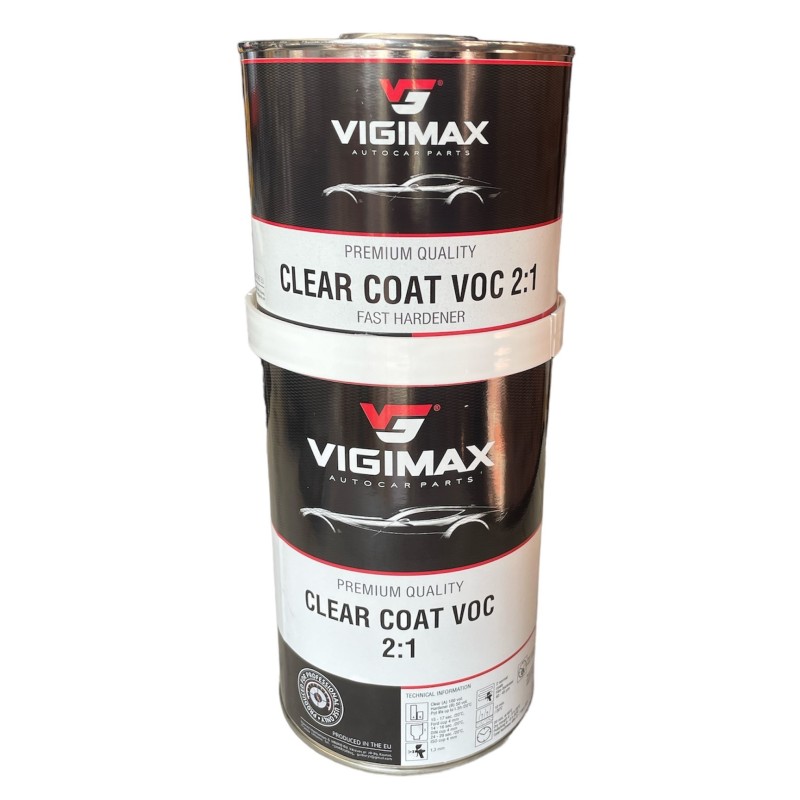 Akrilinis lakas VIGIMAX VOC 2:1 1L + 0,5L kietiklis