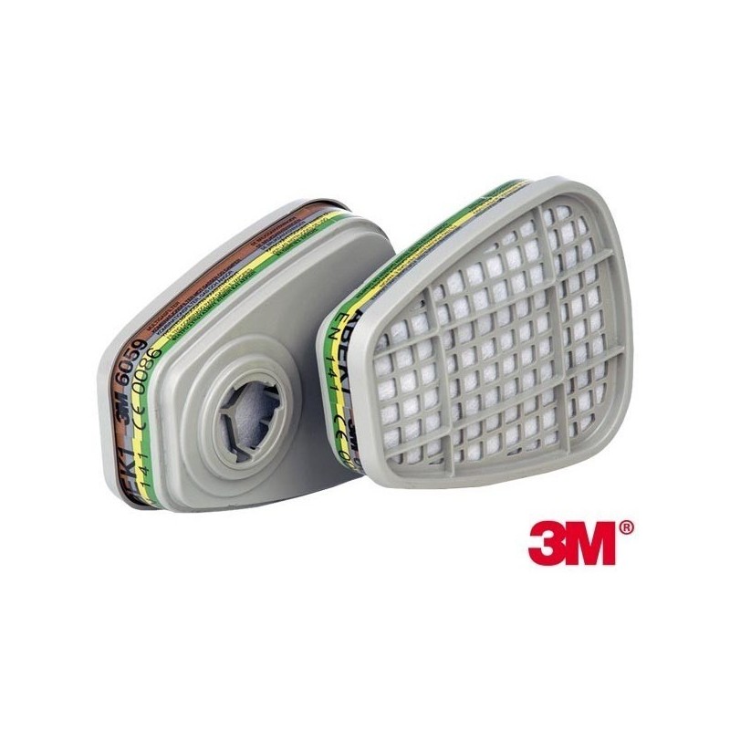 Anglinis filtras 3M 6059 ABEK1